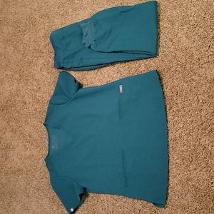 Figs Hunter Green Scrubs